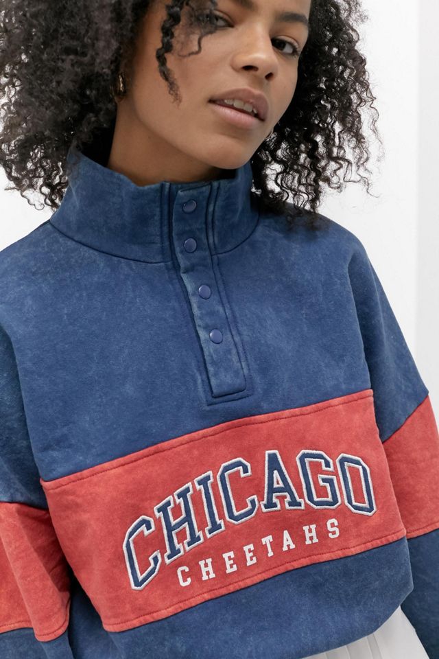 UO Chicago Cropped Rugby Top Urban Outfitters