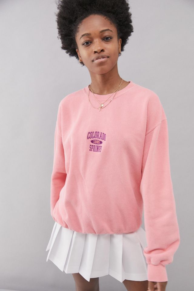 UO Colorado Springs Berry Crew Neck Sweatshirt