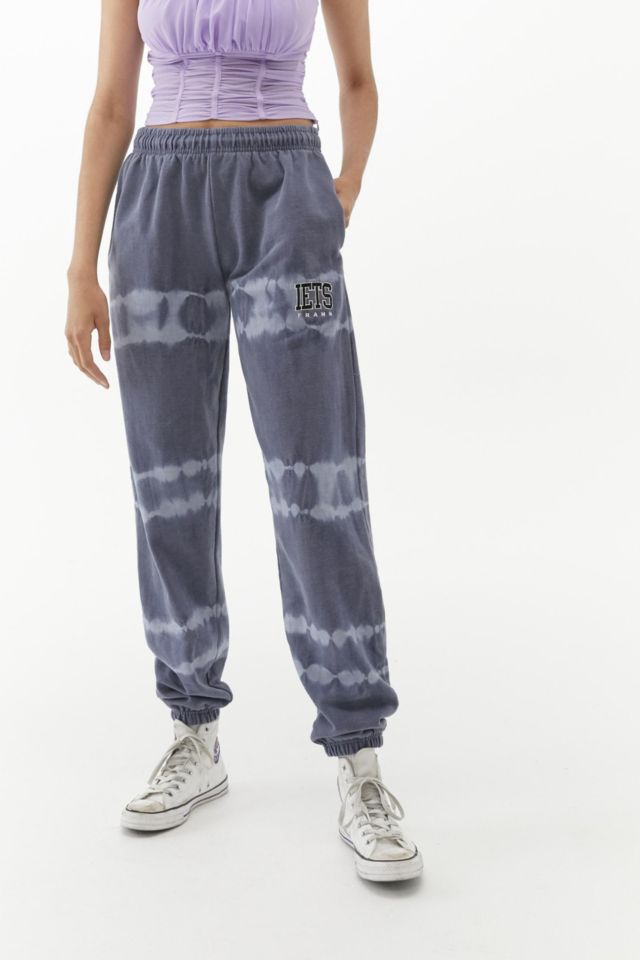 iets frans. Varsity Blue Tie Dye Jogger Pant