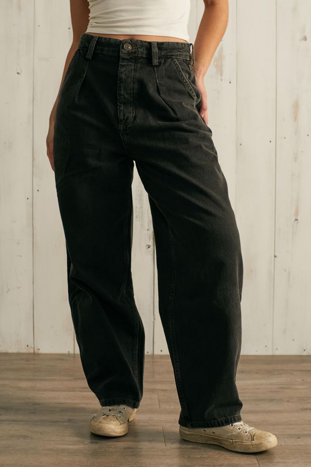 BDG Erin Washed Black Cocoon Jean | Urban Outfitters