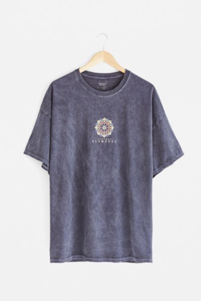 Urban Outfitters Clueless Tie-dye Graphic Tee in Blue for Men