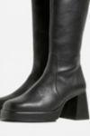 uo vix knee high black boots