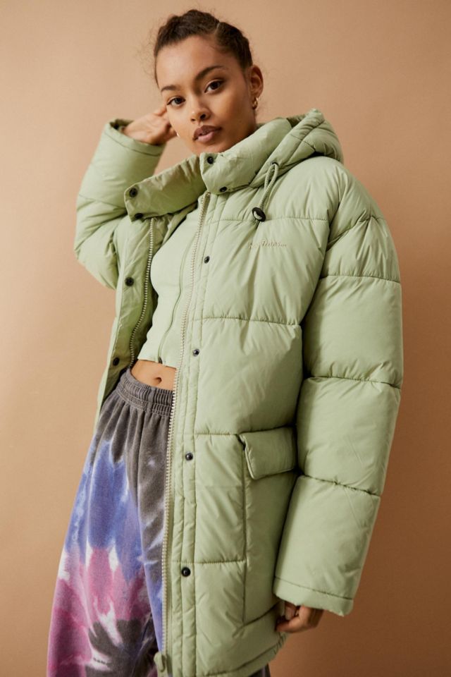 Urban outfitters hotsell orange puffer jacket