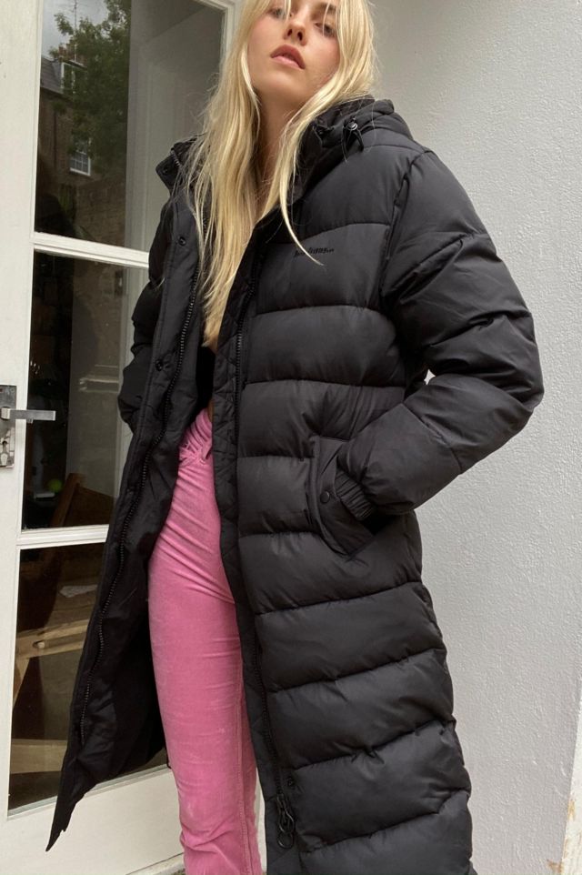 Pier One Padded Jacket In Black With Hood