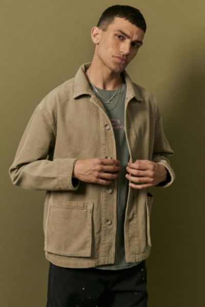 BDG Tie-Dye Corduroy Chore Jacket  Jackets, Chore jacket, Mens jackets