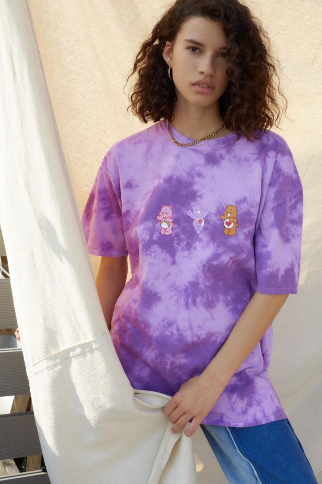 UO Care Bears Tie-Dye Dad Tee | Urban Outfitters