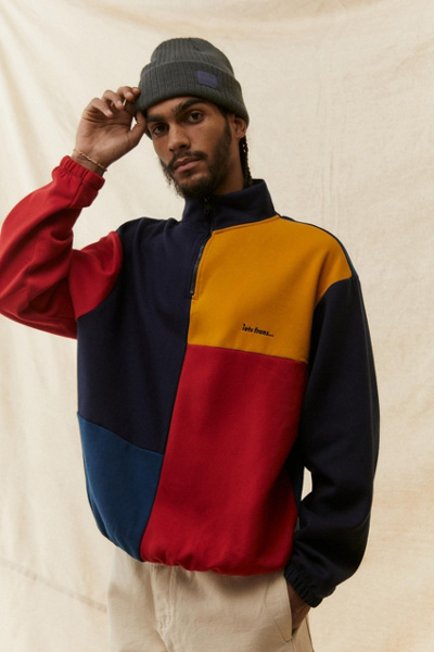 iets frans... Super-Soft Colorblock Sweatshirt | Urban Outfitters