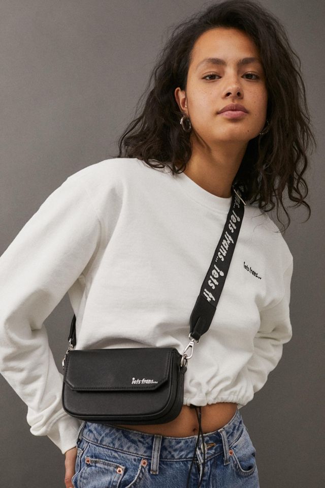 iets frans... PU Crossbody Bag Urban Outfitters