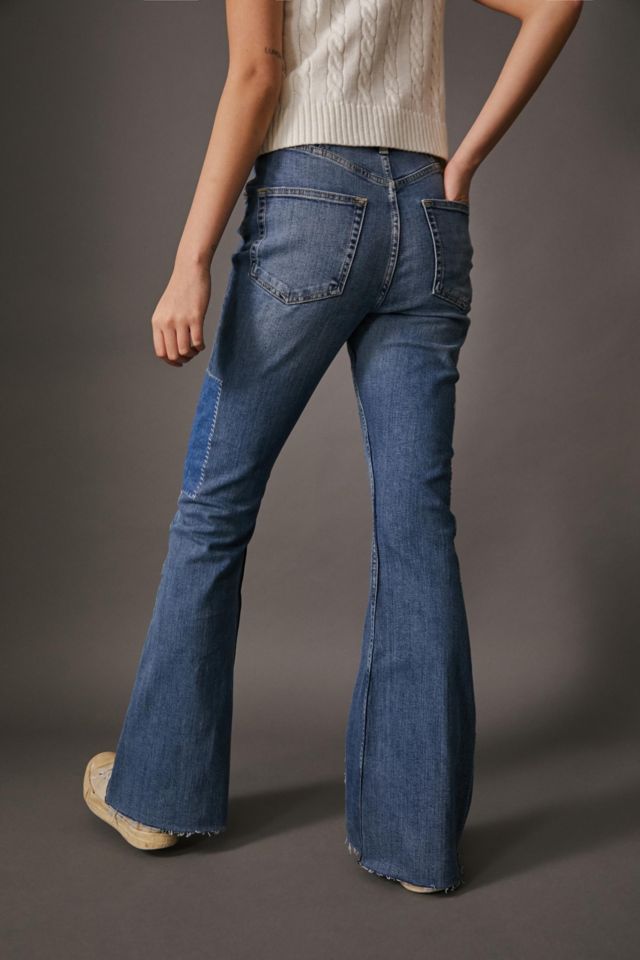 BDG Patchwork Flare Jean #1