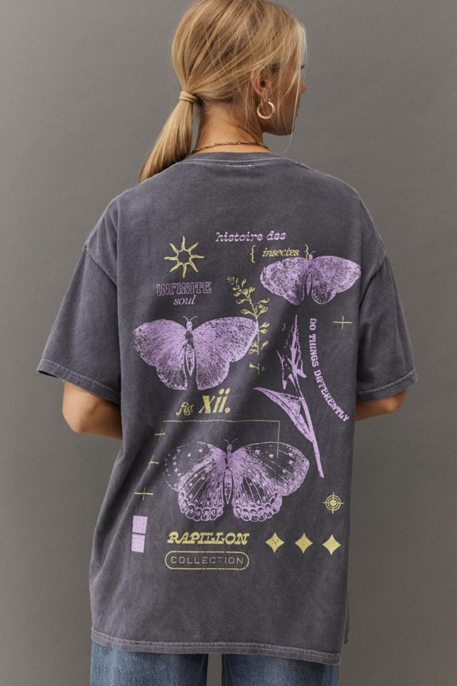 Urban outfitters 2025 butterfly shirt