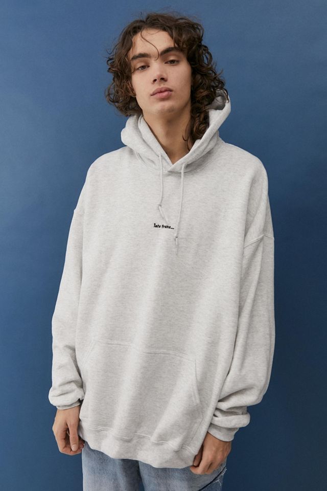 frans... Grey Marled Hoodie Sweatshirt | Urban