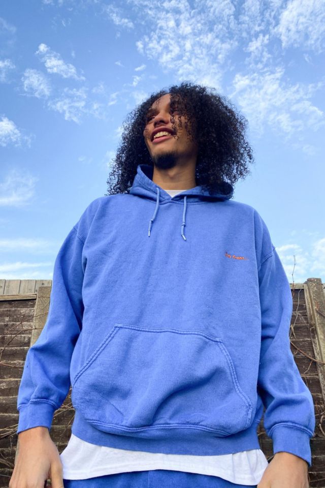 Urban outfitters store blue hoodie