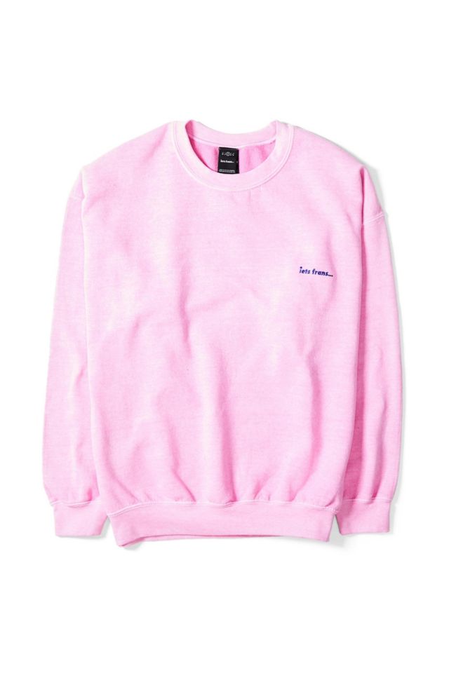 iets frans... Pink Pullover Sweatshirt | Urban Outfitters