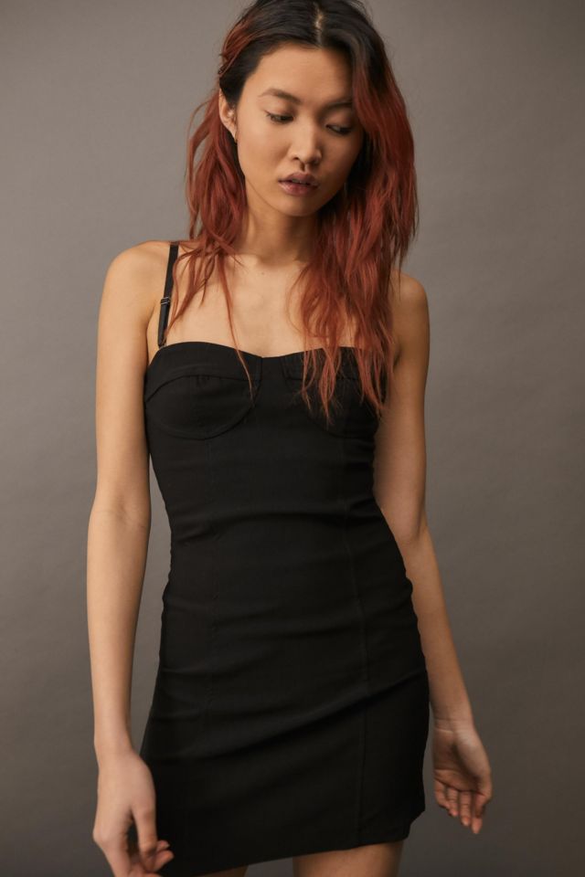 UO Angelina Bustier Mini Dress | Urban Outfitters