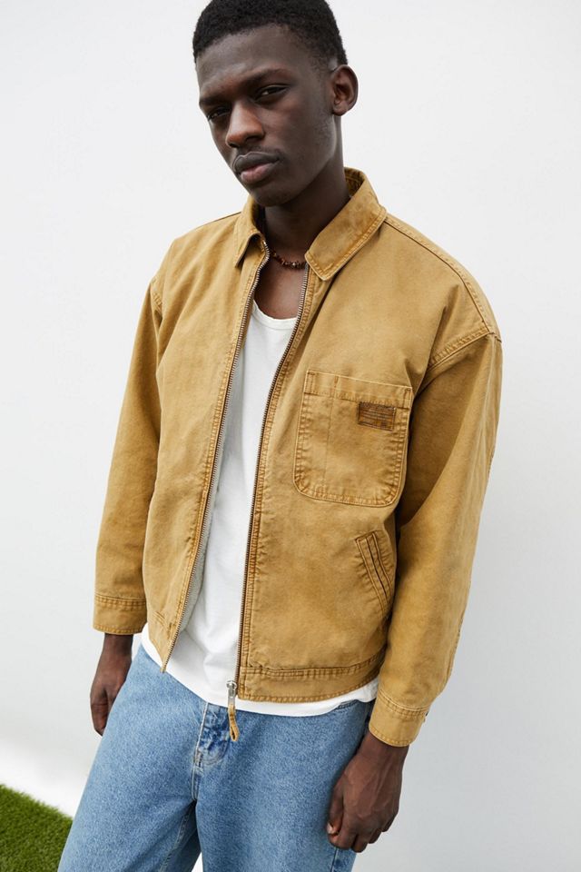BDG Caramel Sherpa-Lined Worker Jacket | Urban Outfitters