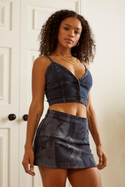 Uo A Line Mini Skirt Urban Outfitters 