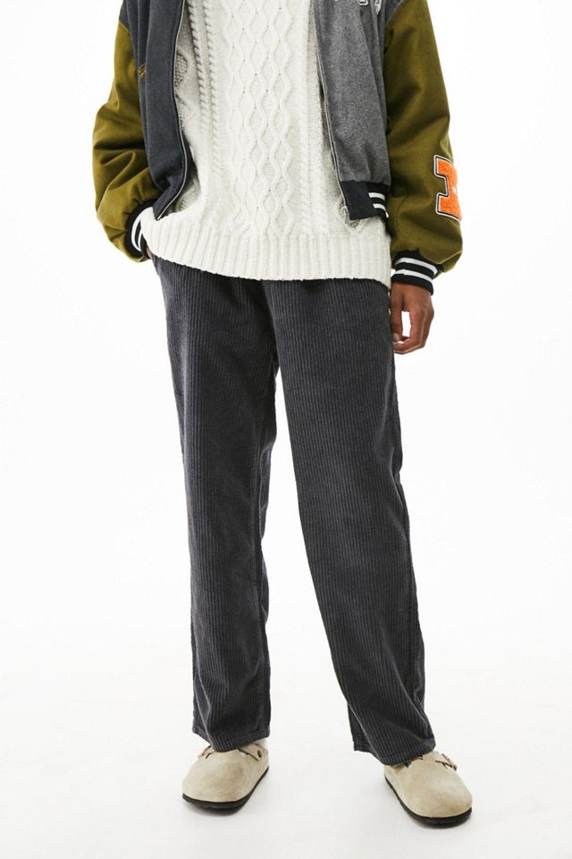 BDG Seth Washed Black Corduroy Pant Urban Outfitters