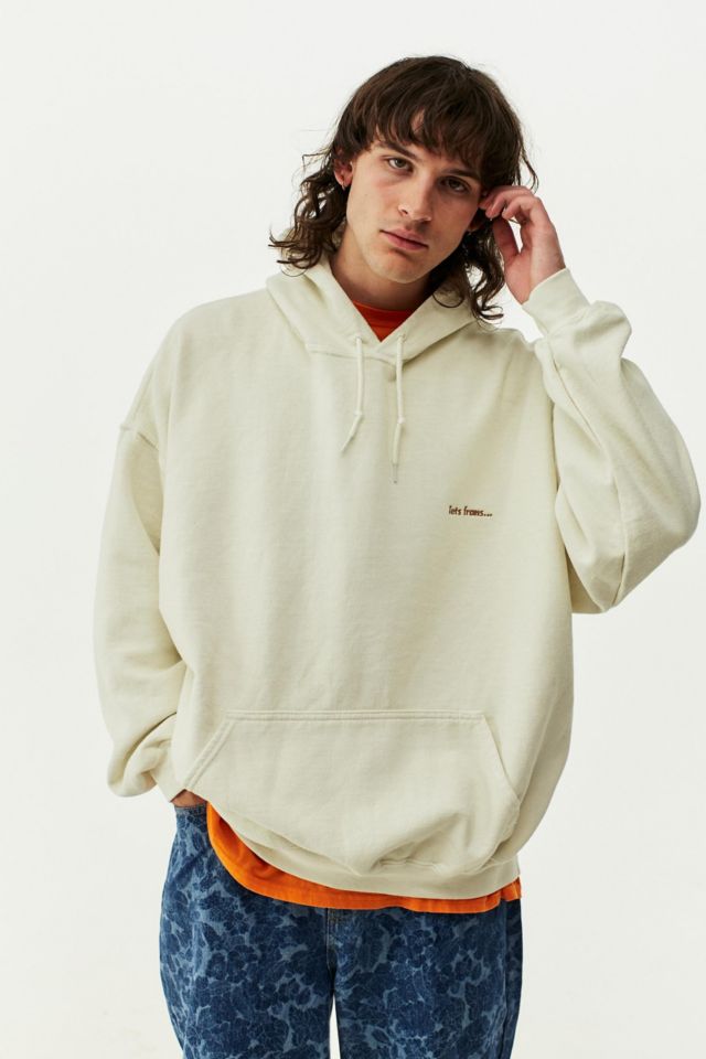 iets frans... Ecru Hoodie Sweatshirt | Urban Outfitters
