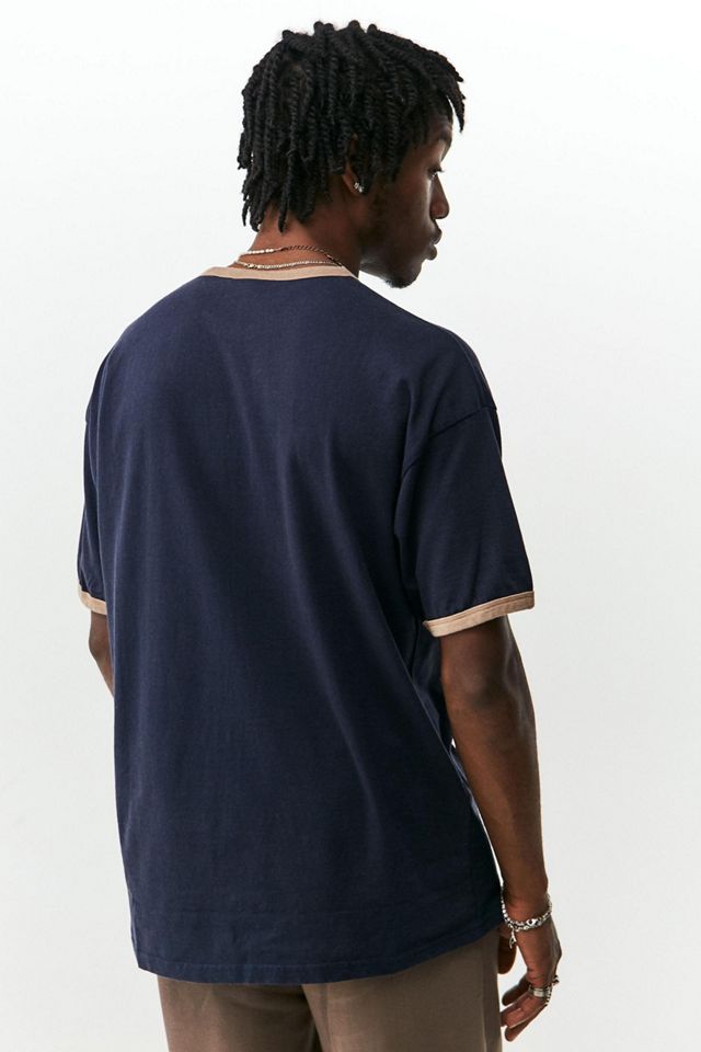 BDG Navy Ringer Tee | Urban Outfitters