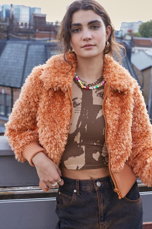 Fur jacket urban clearance outfitters