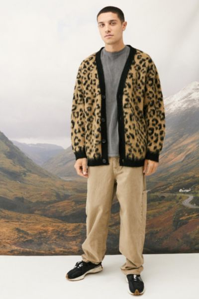 iets frans leopard cardigan