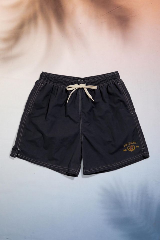 BDG Black Nylon Swim Short | Urban Outfitters