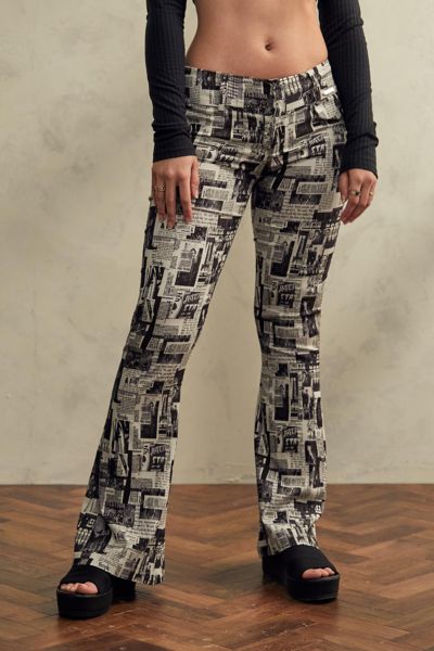 Newspaper on sale print joggers