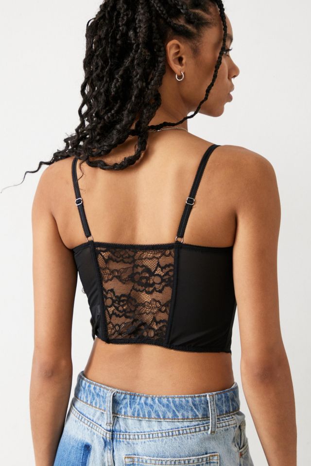 Urban Outfitters Out From Under Corey Mesh Corset