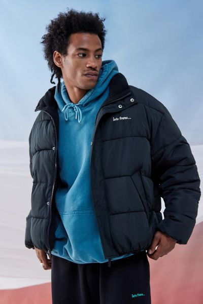 Urban outfitters blue outlet puffer jacket