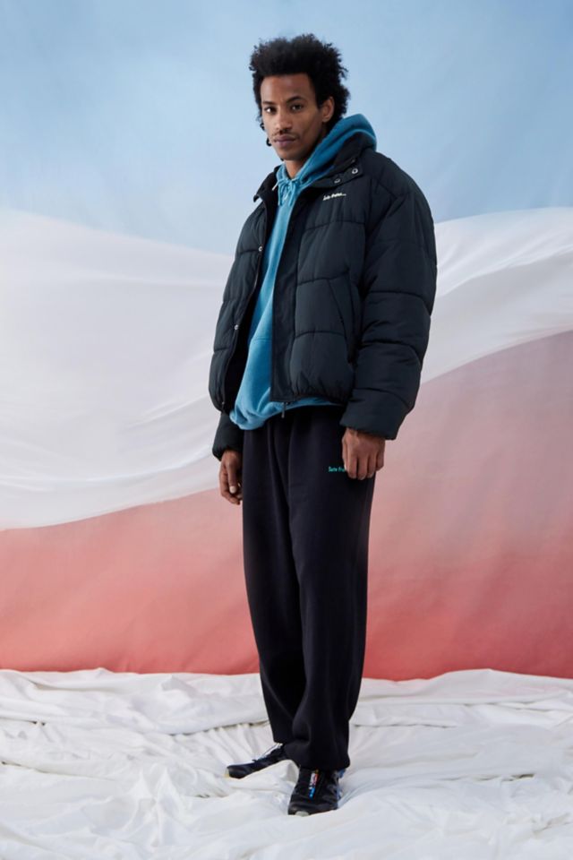 iets frans... Recycled Black Water-Resistant Puffer Jacket #1