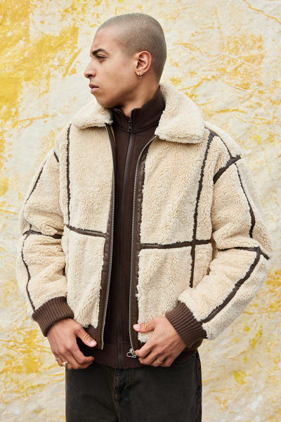 BDG Shearling Flight Jacket | Urban Outfitters