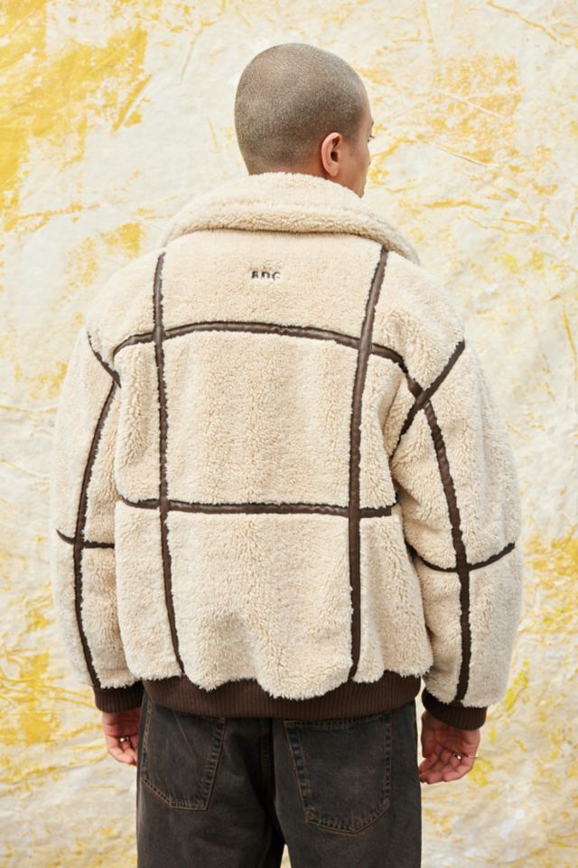 BDG Shearling Flight Jacket #3
