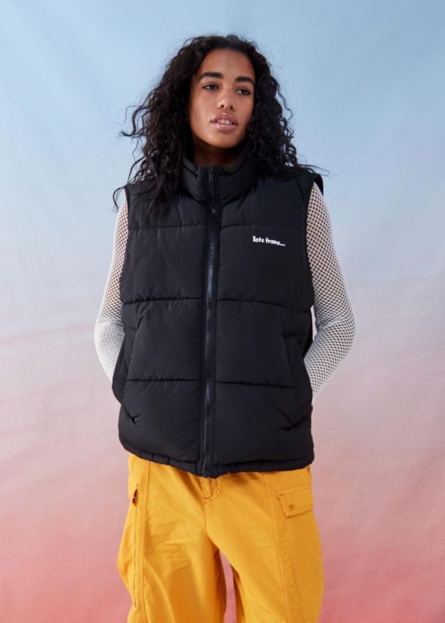 iets frans... Black Puffer Vest #7