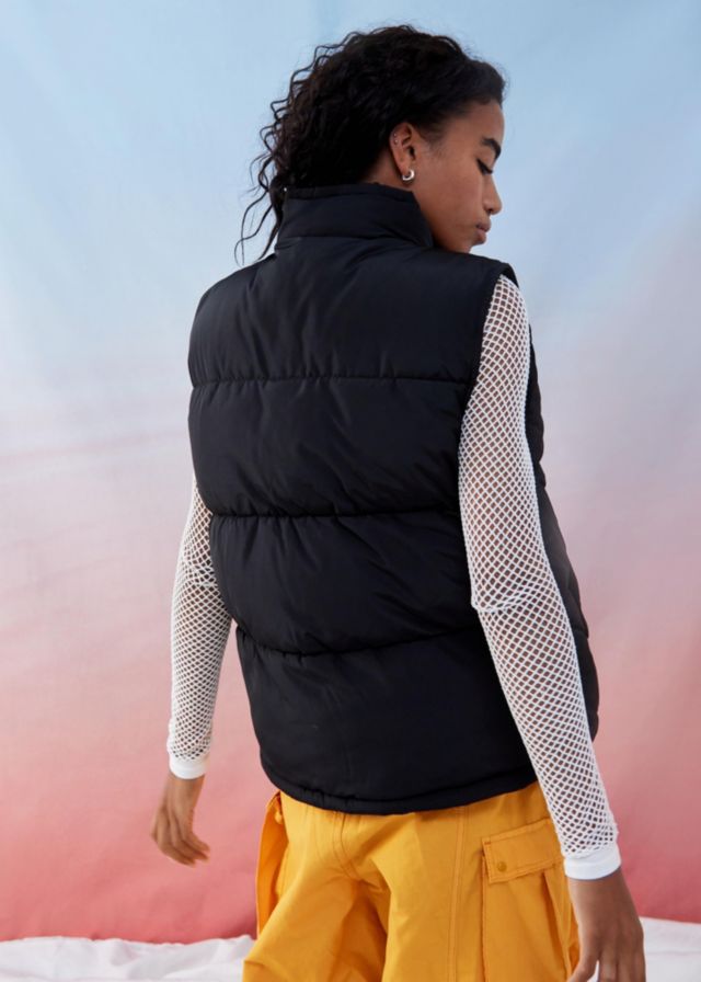 iets frans... Black Puffer Vest #8