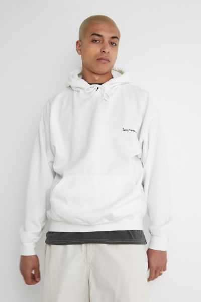 iets frans. White Hoodie Sweatshirt Urban Outfitters