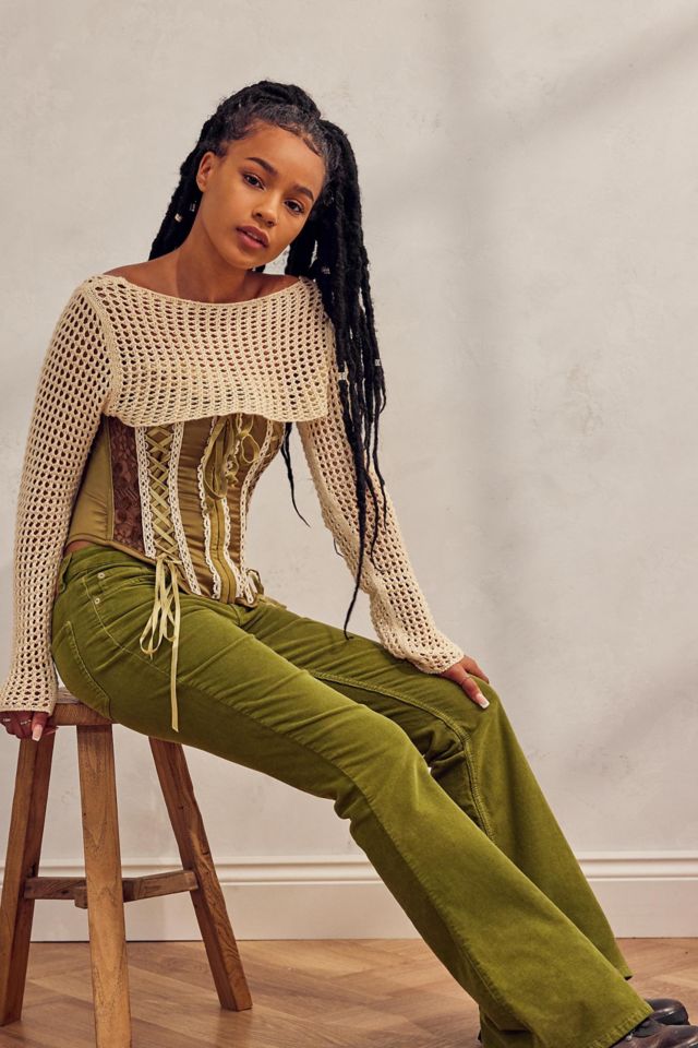 BDG Pistachio Corduroy Flare Pant #4