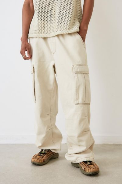 ecru cargo pants