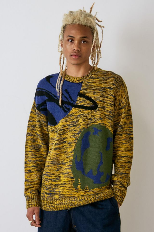 UO Space-Dye Planet Sweater | Urban Outfitters