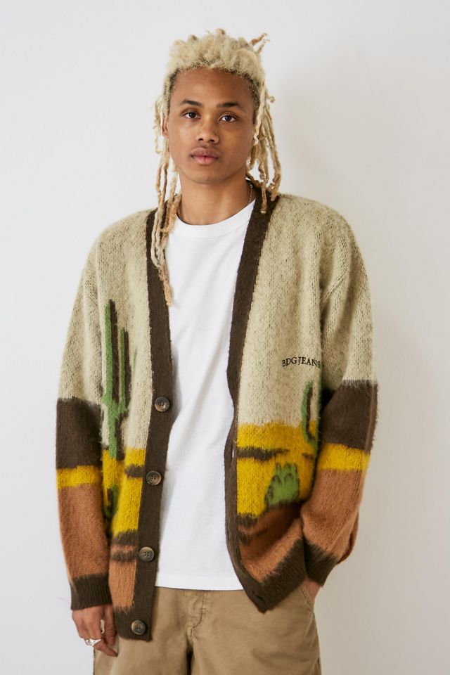 Supreme Patchwork Mohair Cardigan