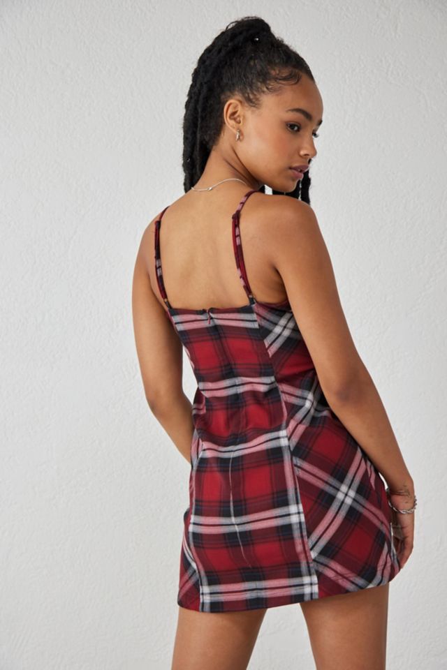 Micro Check Mini Dress - Women - Ready-to-Wear