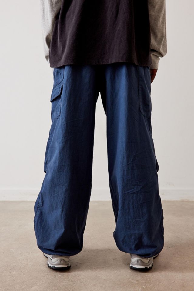 iets frans... Navy Poplin Cargo Pant #3