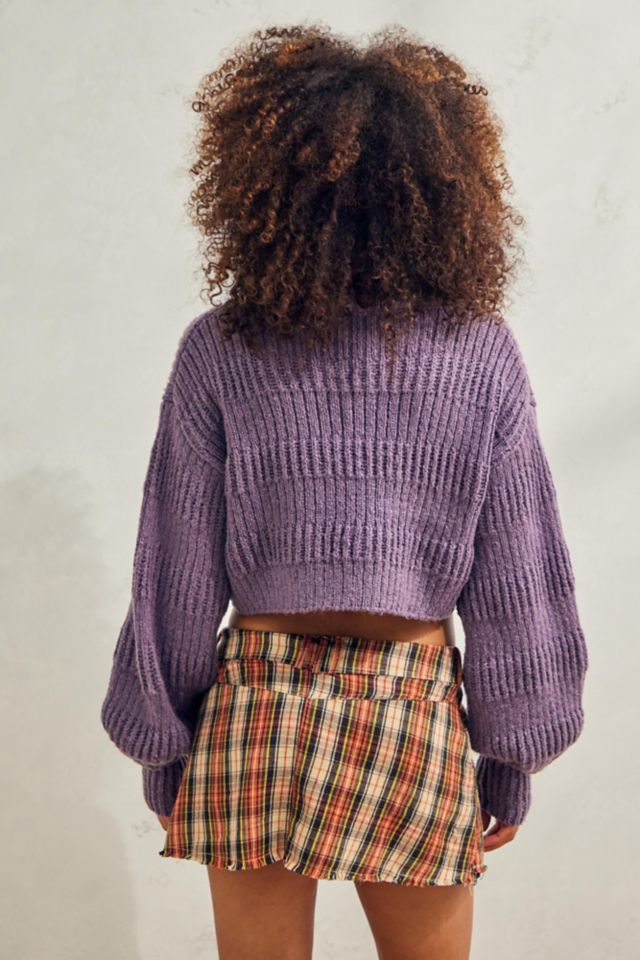 Urban outfitters purple sweater hotsell