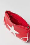 Daphne Star Faux Leather Moto Bag