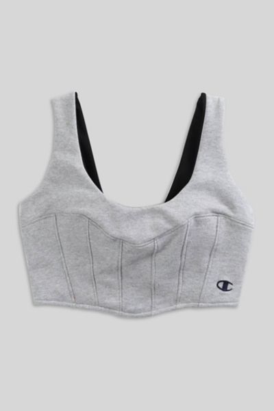 champion sweater crop top bustier Will Care