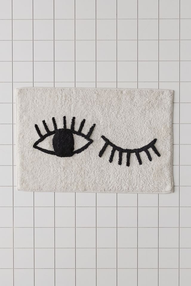 Winky Bath Mat Urban Outfitters