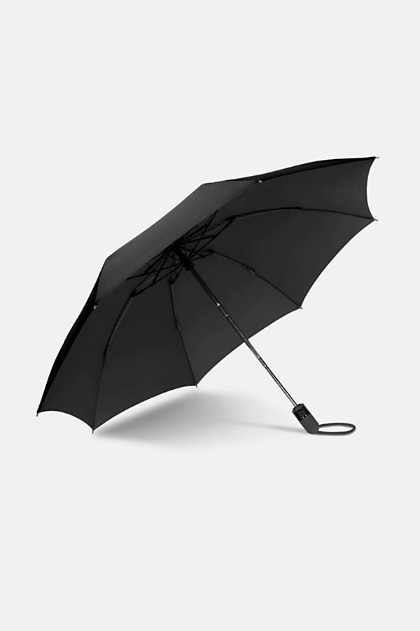 Shedrain Compact Automatic Umbrella In Black