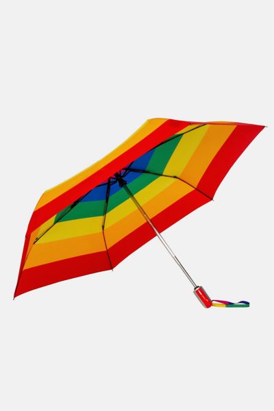 Shedrain Rainbow Compact Umbrella In Rainbow