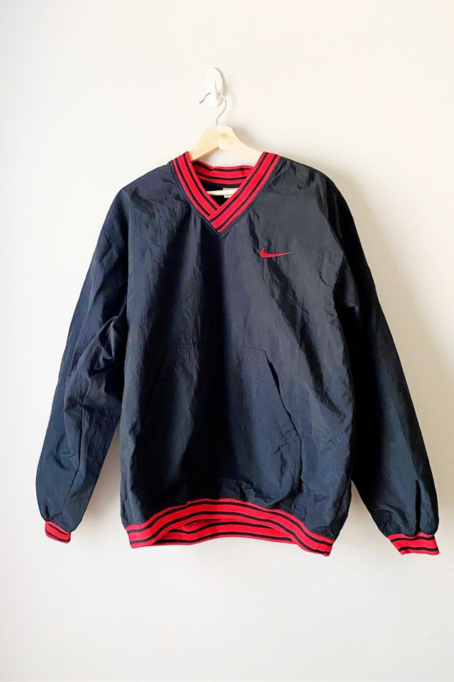 Nike pullover hot sale windbreaker vintage