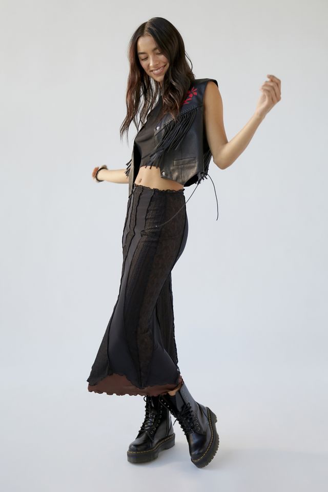 UO Beatrix Spliced Maxi Skirt #3
