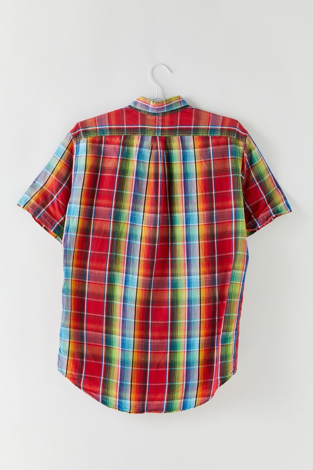 Vintage polo ralph lauren plaid shirt urban outfitters canada